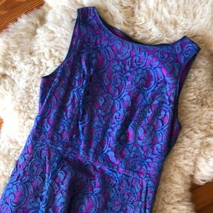 Adrianna Papell Lace Sun Dress Sz 8